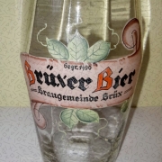 Bierglas Brauerei Brüx